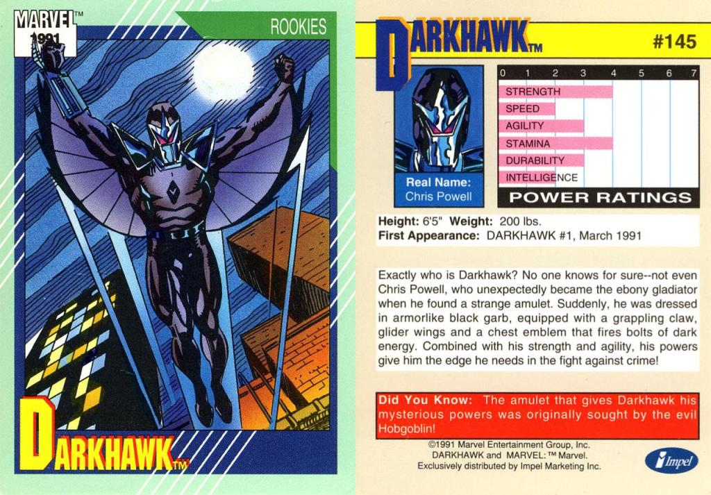 The Young, The Powerful, and the Confused-DARKHAWK!!! | The Unspoken ...