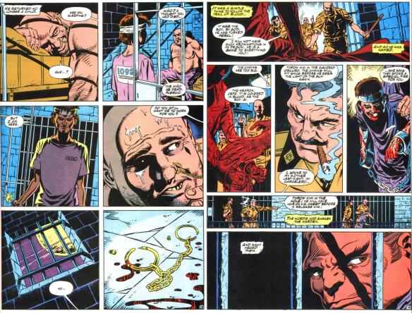 It seems like if you want to avoid having your nostril ripped out in prison, you have to drop the nose ring chain look.