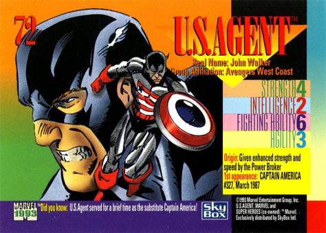 Marvel Universe Trading Cards - Series IV (1993) - Page 152