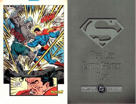 I had a poster of that tombstone for quite some time; I still have comic shop posters of the event.  I hope I never have to get rid of them.