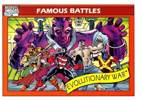 Marvel Universe Trading Cards - Series I (1990) - Page 205