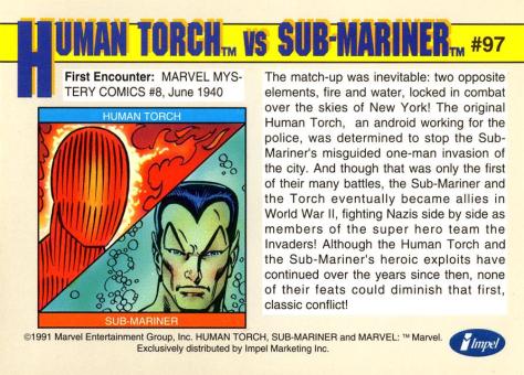 Marvel Universe Trading Cards - Series II (1991) - Page 194