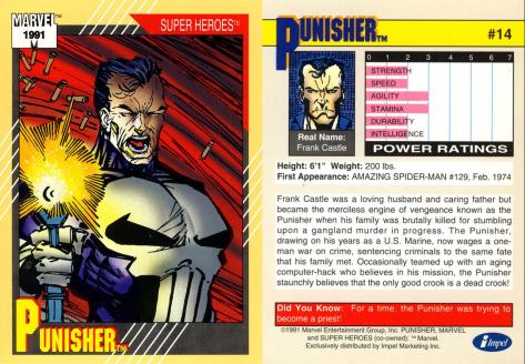 Marvel Universe Trading Cards - Series II (1991) - Page 27