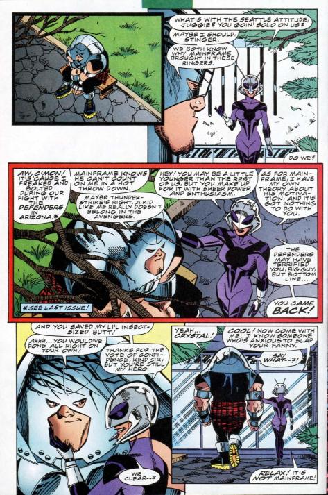 "Come back inside and be sexually harassed.  For once, it's happening to the boys!"