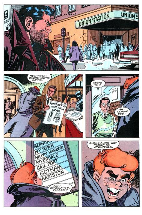 No character in an Archie comic book has ever looked sleazier, and that's saying something because REGGIE MANTLE is an Archie character.