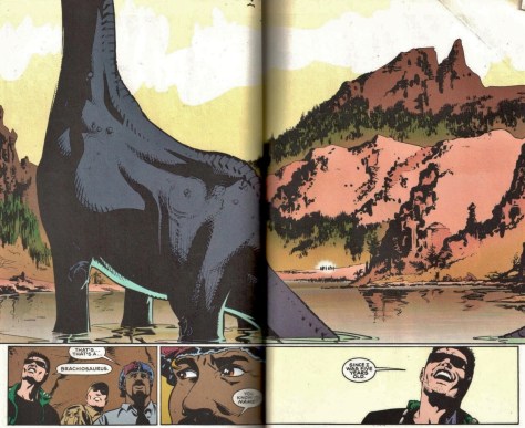 Yes, that is a dog-eared corner. That's how often this gets read.