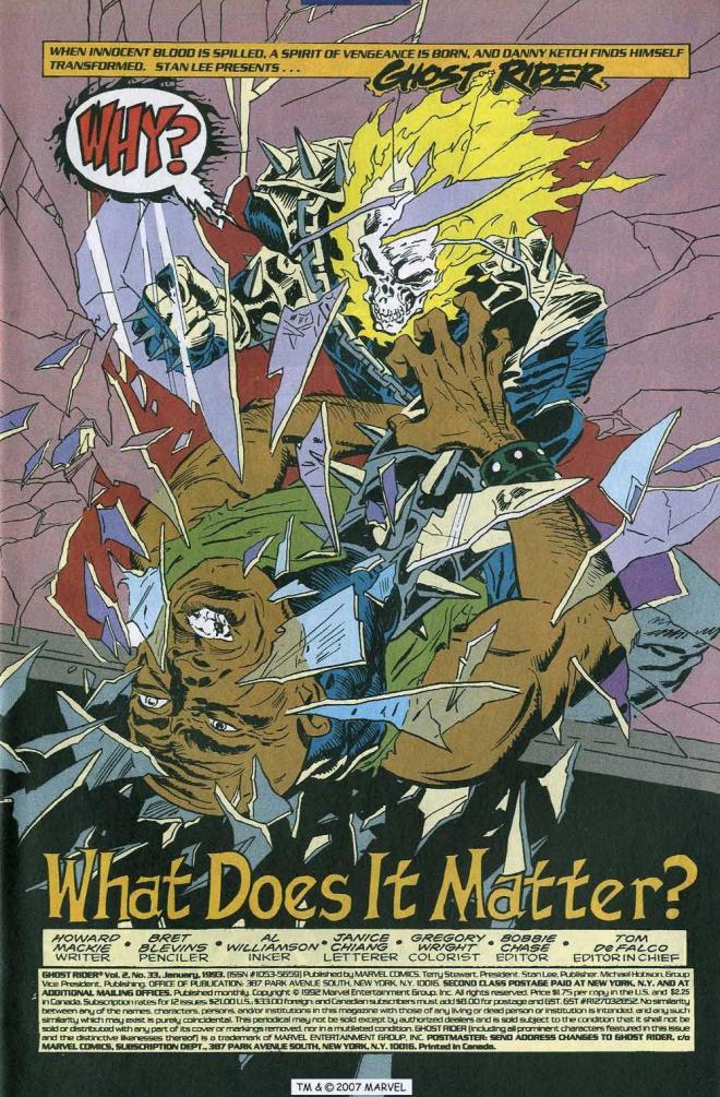 Ghost Rider - Vengeance Unbound #33 - Page 3