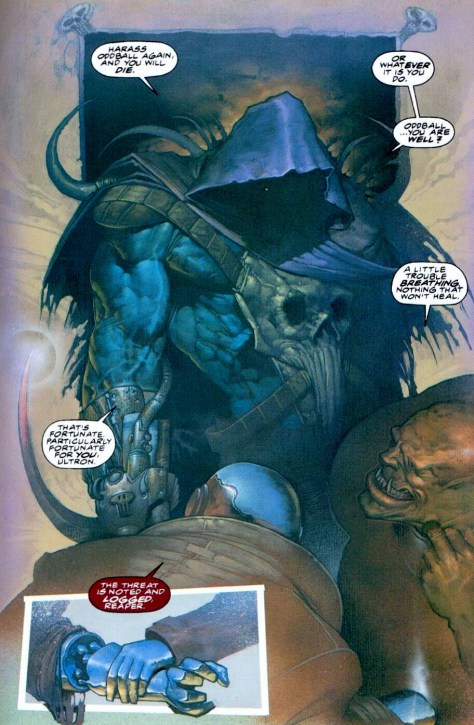 More Death Dealer than cosplayer, as if he were the genuine Grim Reaper, barely subsumed in mortal form, ready to usher in the end of all things.