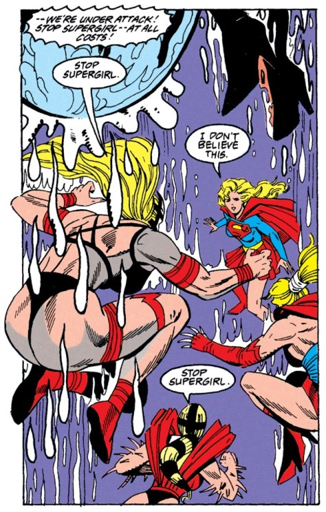 I hope this is scathing commentary on the art practices of the industry at the time because otherwise I have no idea what is being shown here.